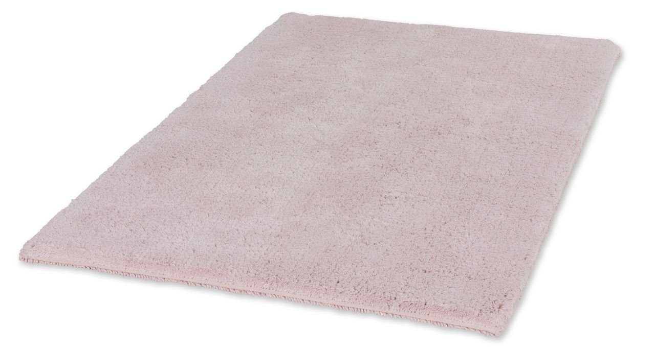 Schöner Wohnen Kollektion Badteppich Uni Rose , 67 x 110 cm, 1940070190015/18869