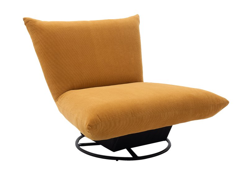 Benformato Sessel Cremona Stoff gelb