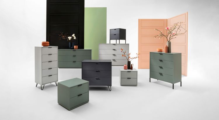 Mäusbacher Kommode Bonnie grün 51 x 47 x 45 cm