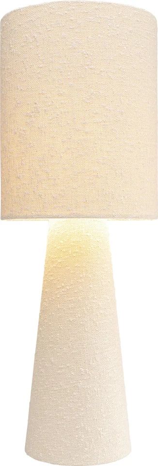 KARE Tischleuchte Beige - Marleen Beige Boucle