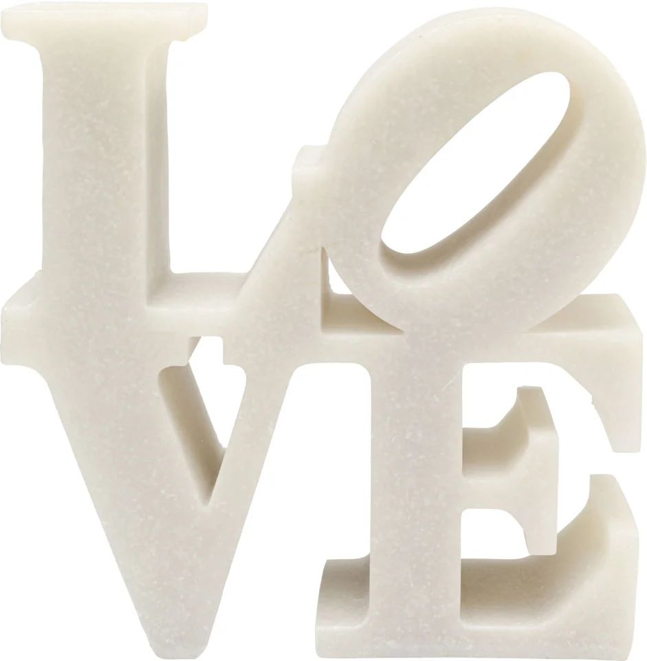 KARE Deko Objekt Soft Love 19cm – Modernes Design-Statement mit LOVE-Schriftzug