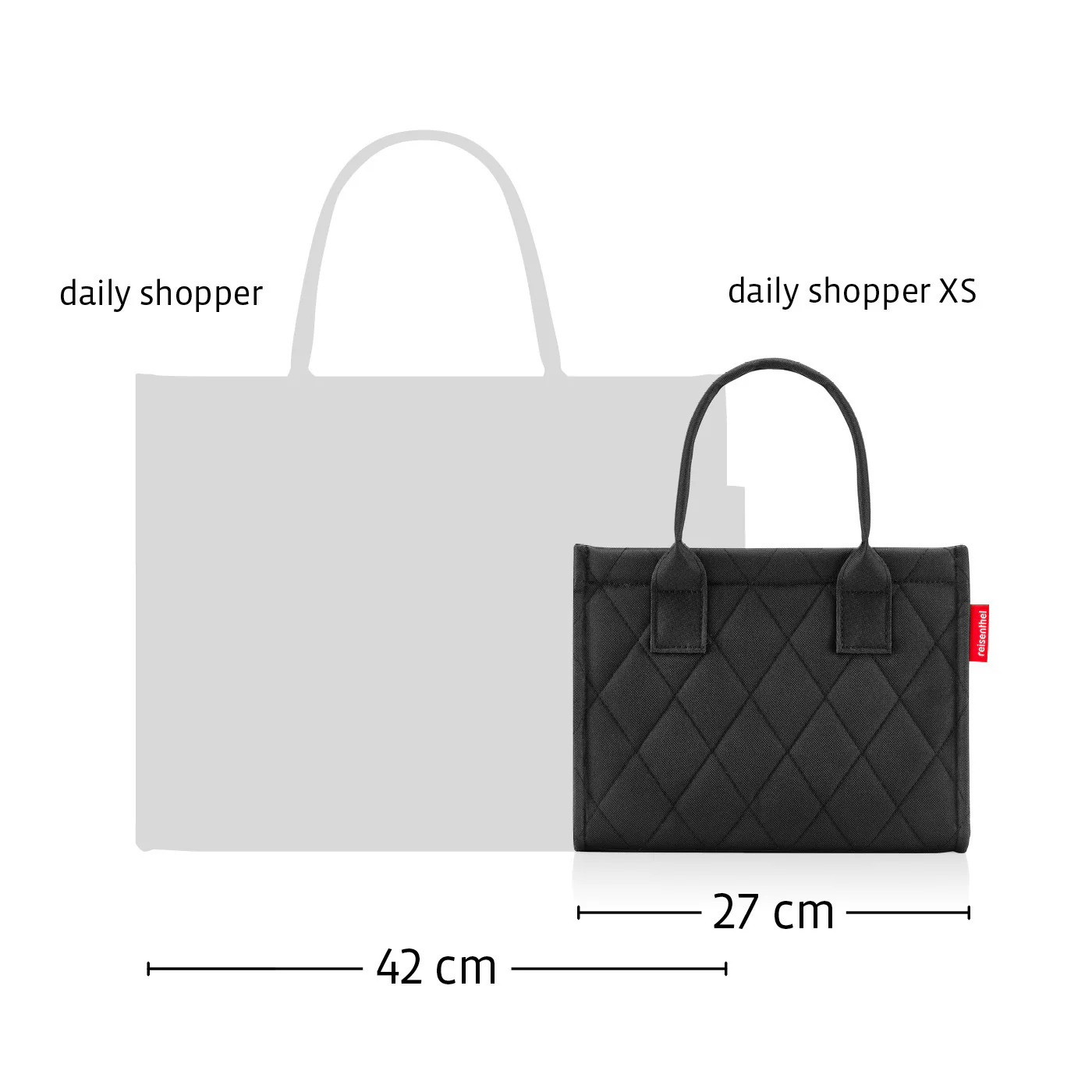 Daily Shopper XS - Smiley® Teddy Chocolate - reisenthel